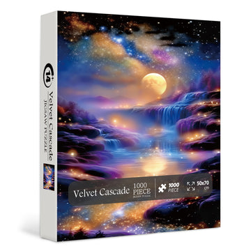 Puzzle a cascata di velluto puzzle 1000 pezzi